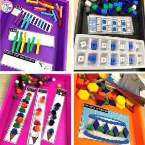 Introduce patterns to your preschool, pre-k, or kindergarten students with this complete math unit.