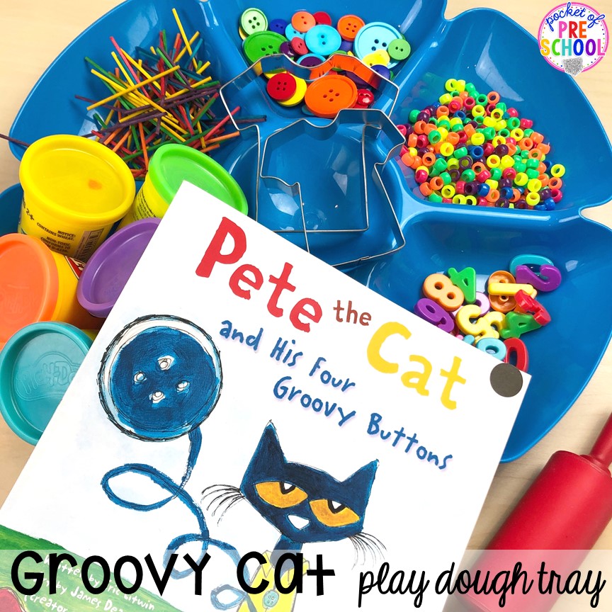 Pete the Cat Groovy Buttons Game – Lost and Farm