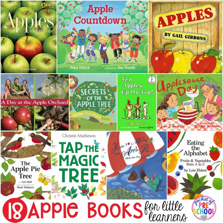18 Apple Books for Little Learners