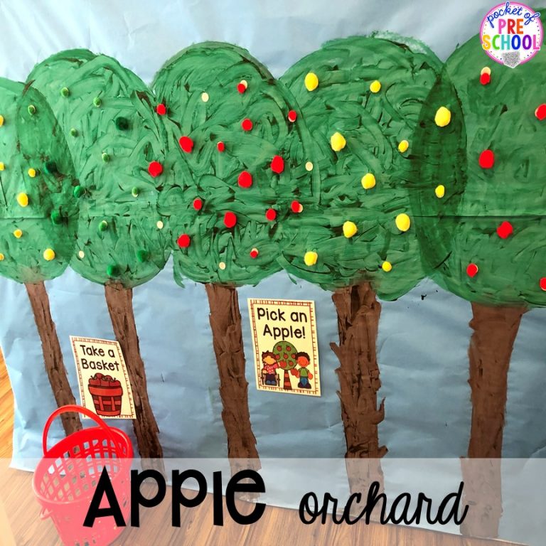 Apple Orchard Dramatic Play Pocket of Preschool