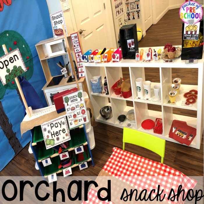 Apple Orchard Dramatic Play - Pocket of Preschool