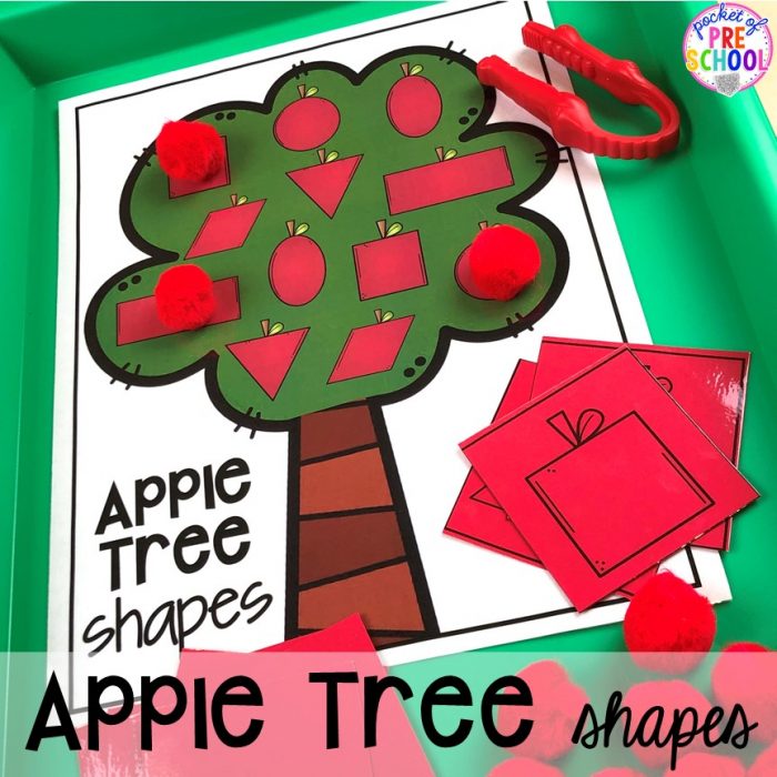 Apple Activities and Centers for Little Learners - Pocket of Preschool