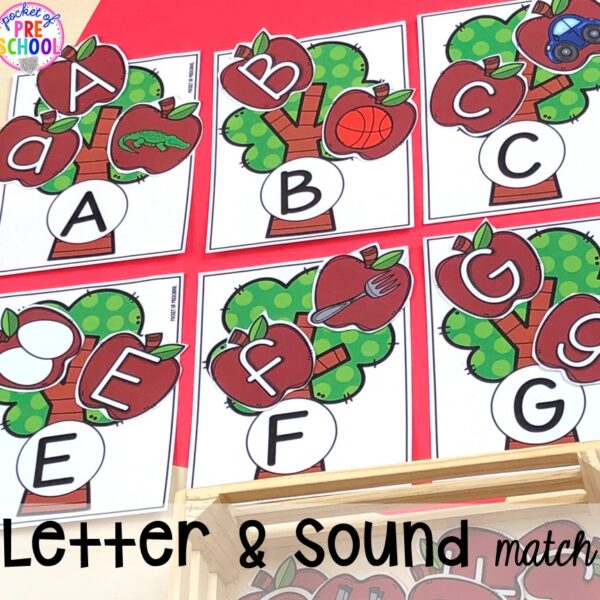 Apple Activities and Centers for Little Learners - Pocket of Preschool