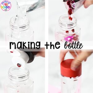 How to make a Valentines sensory bottle!