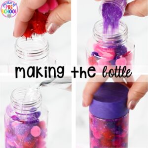 How to make a Valentines sensory bottle!