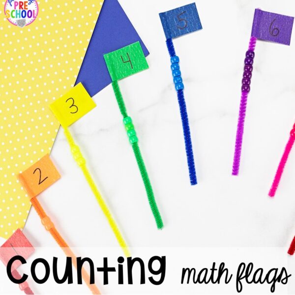 3 Pipe Cleaner Math Activities- Counting, Making Patterns, and Addition ...