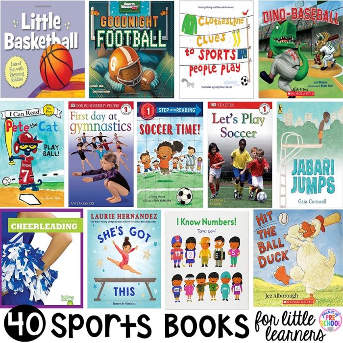 Sports Books for Little Learners - Pocket of Preschool