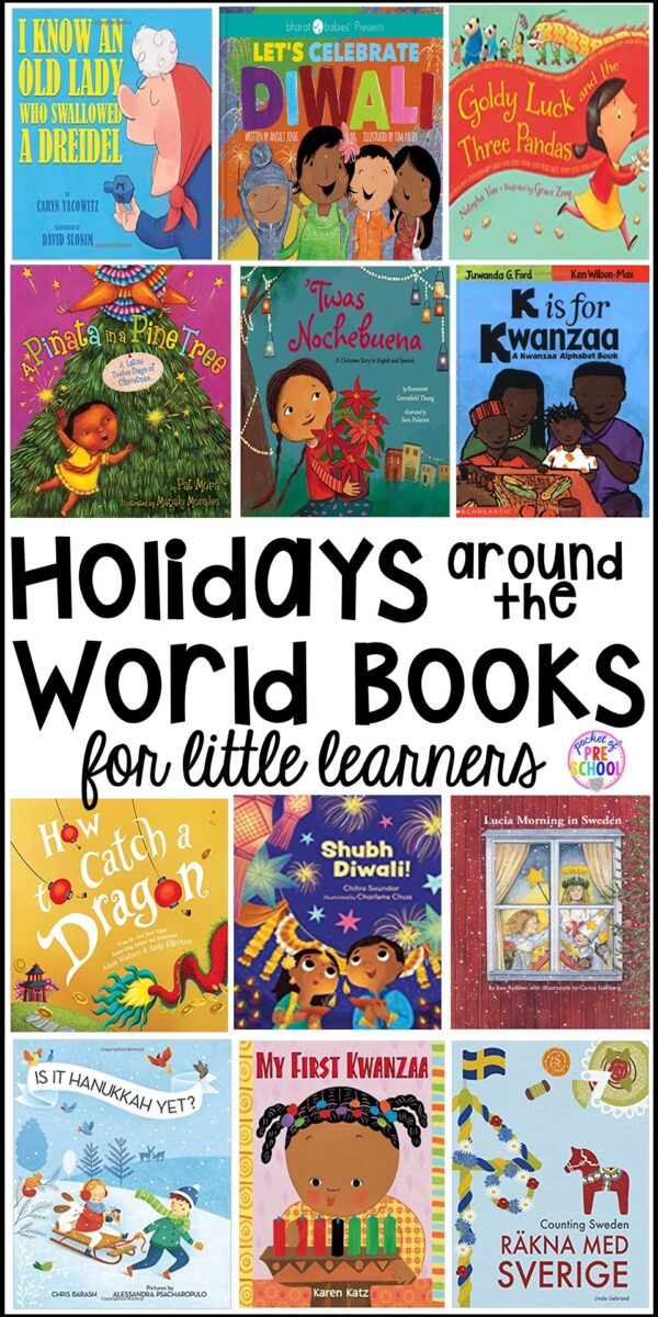 59 Christmas & Holidays Around the World Books for Little Learners ...