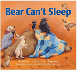 Hibernation book list for preschool, pre-k, and kindergarten. Perfect for a winter theme or hibernation theme. #hibernationtheme #booklist #childrensbooklist