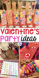 Valentine's Day party ideas and hacks - freebie plus quick, easy, and dollar store finds! for preschool, pre-k, or lower elementary. #valentinesdayparty #preschool #prek #kindergarten #schoolparty