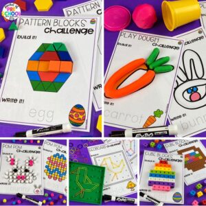 Develop fine motor skills with your preschool, pre-k, and kindergarten students with these fun and engaging fine motor mats.