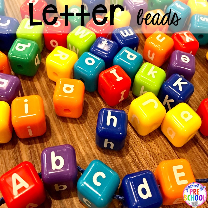 Favorite Lakeshore lliteracy activities and toys for preschool and prek. #lettergame #preschool #prek