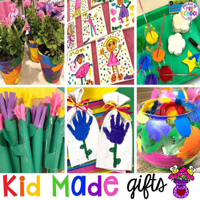 Top 8 Kid Made Gifts for Preschool, Pre-K, and Kindergarten