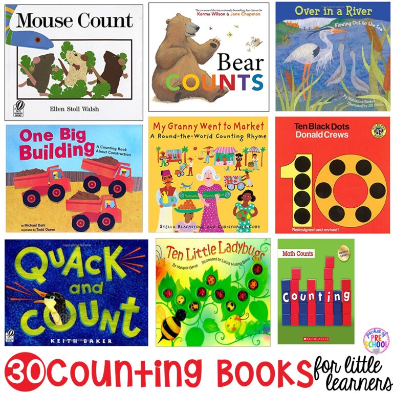 30 Counting Books for Little Learners