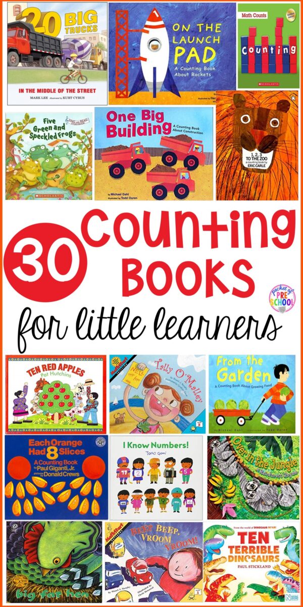 30 Counting Books for Little Learners - Pocket of Preschool