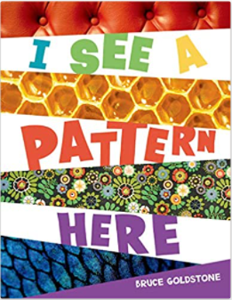 Patterns book list for preschool, pre-k, and kindergarten. Perfect for a math unit or patterns theme. #patterntheme #mathunit #booklist #childernsbooklist