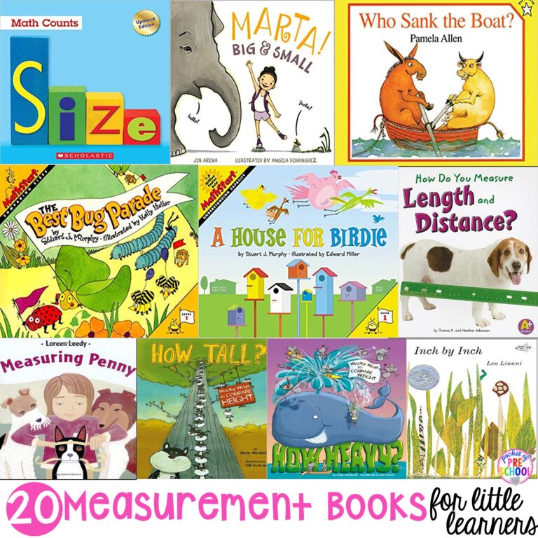 20 Measurement Book List for Little Learners