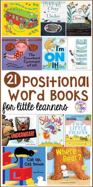 21 Positional Words Book List for Little Learners - Pocket of Preschool