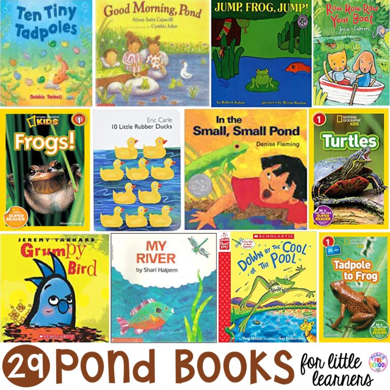 29 Pond Books for Little Learners