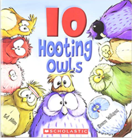 10 hooting owls