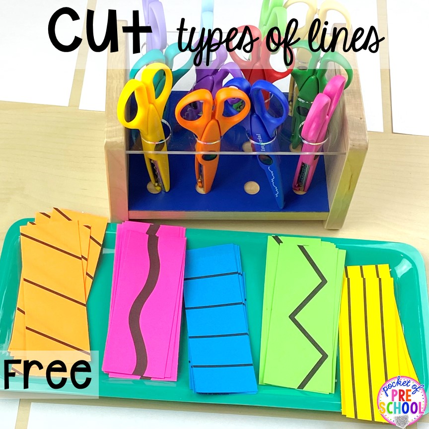 Scissor Skills Activities FREE Cutting Printables 2022 