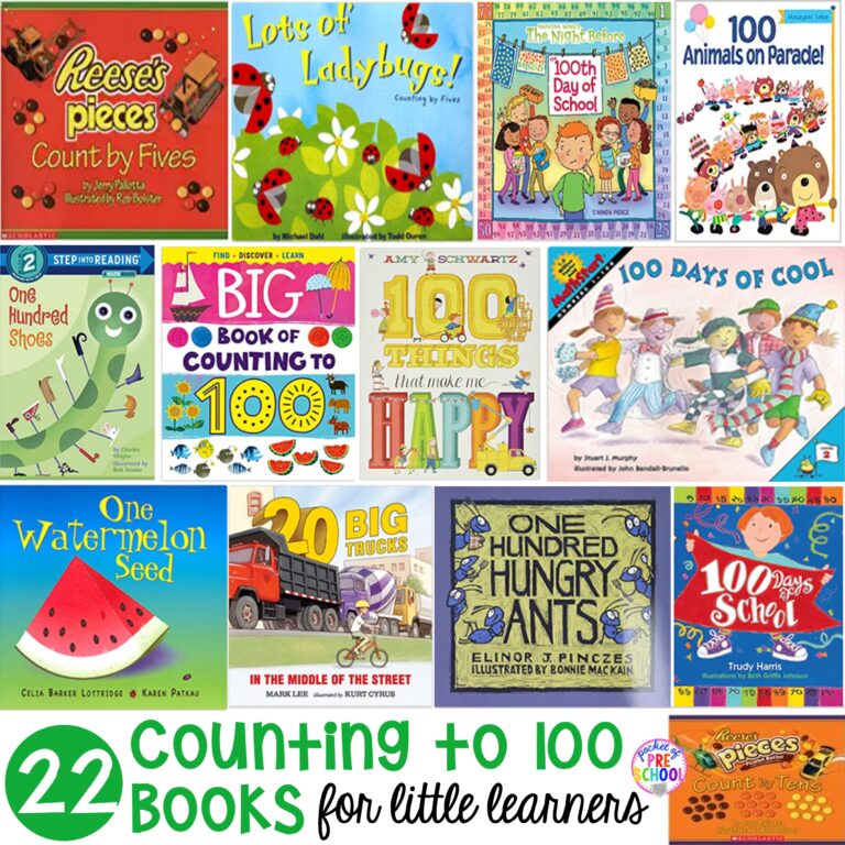 22 Counting to 100 Books for Little Learners