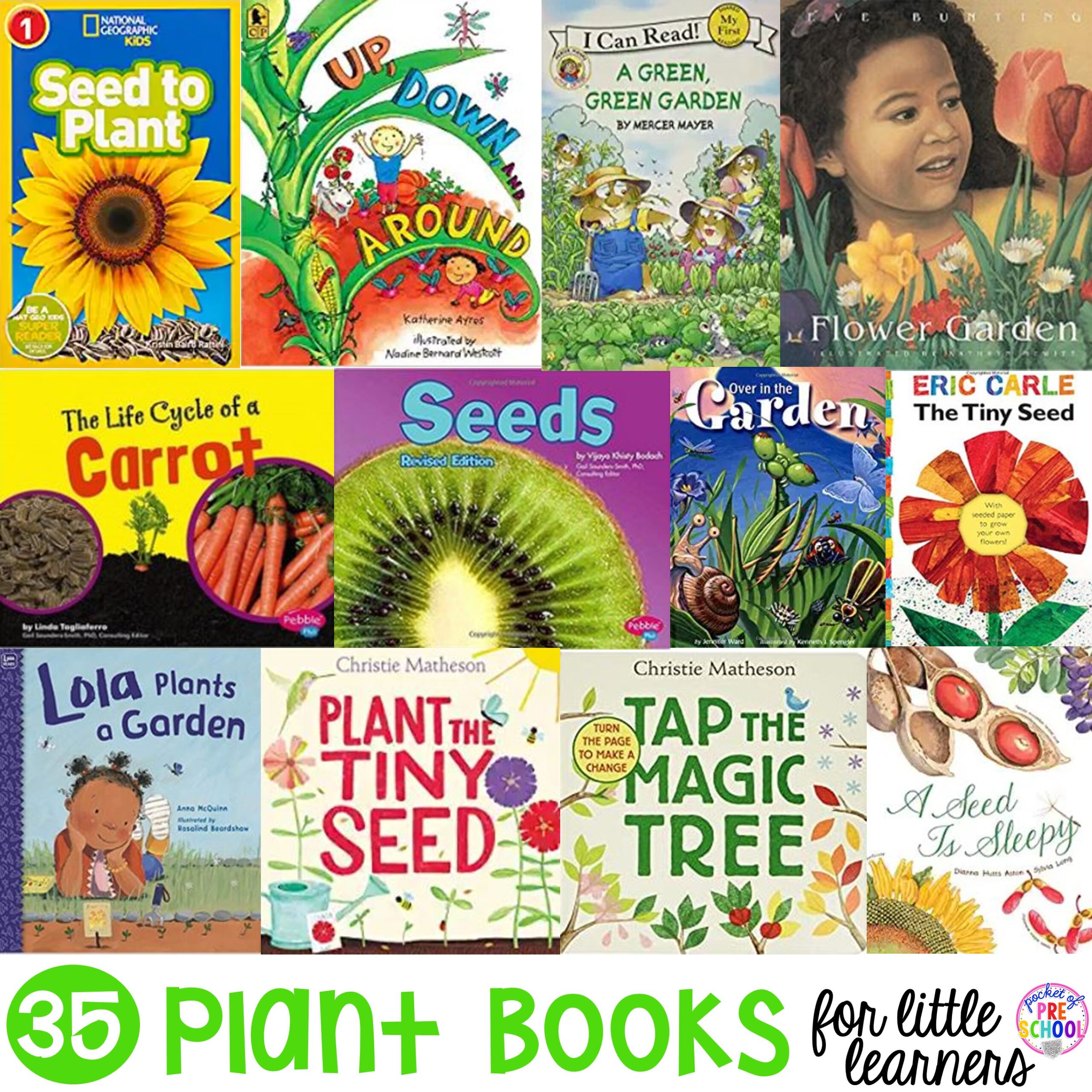 35 Plant Books For Little Learners