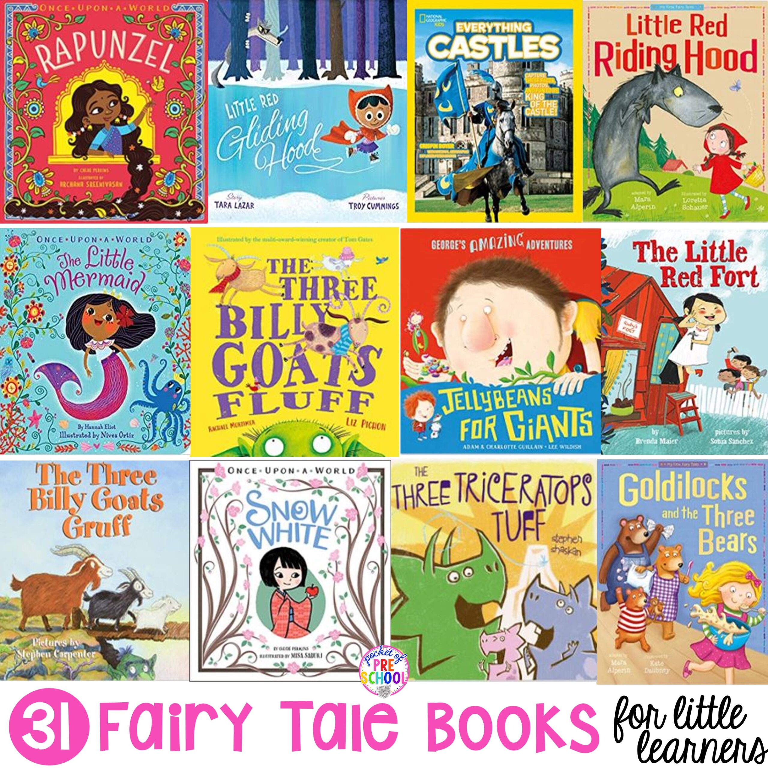 Fairy Tale Books for Little Learners Pocket of Preschool