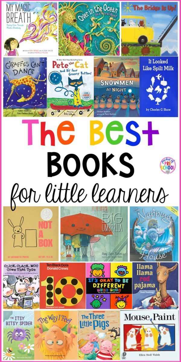 Best Books for Little Learners - Pocket of Preschool