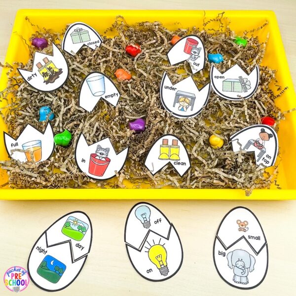Have a bird theme in your preschool, pre-k, or kindergarten classroom while learning math and literacy skills.