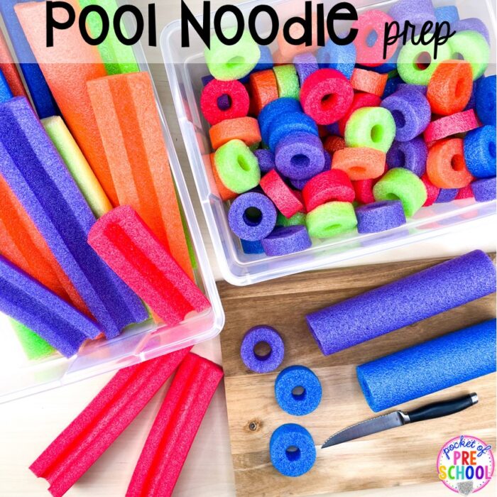 15 Pool Noodle Activities that TEACH - Pocket of Preschool