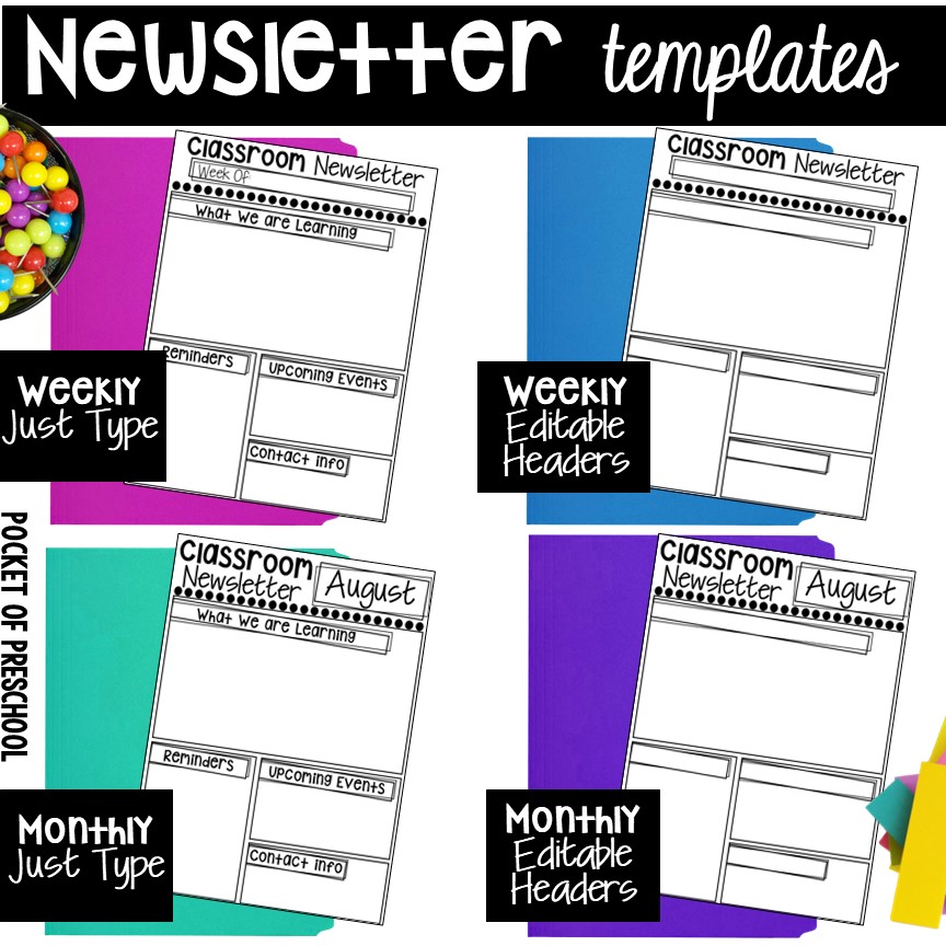 What are Editable Newsletter Templates & Where to Find Them?