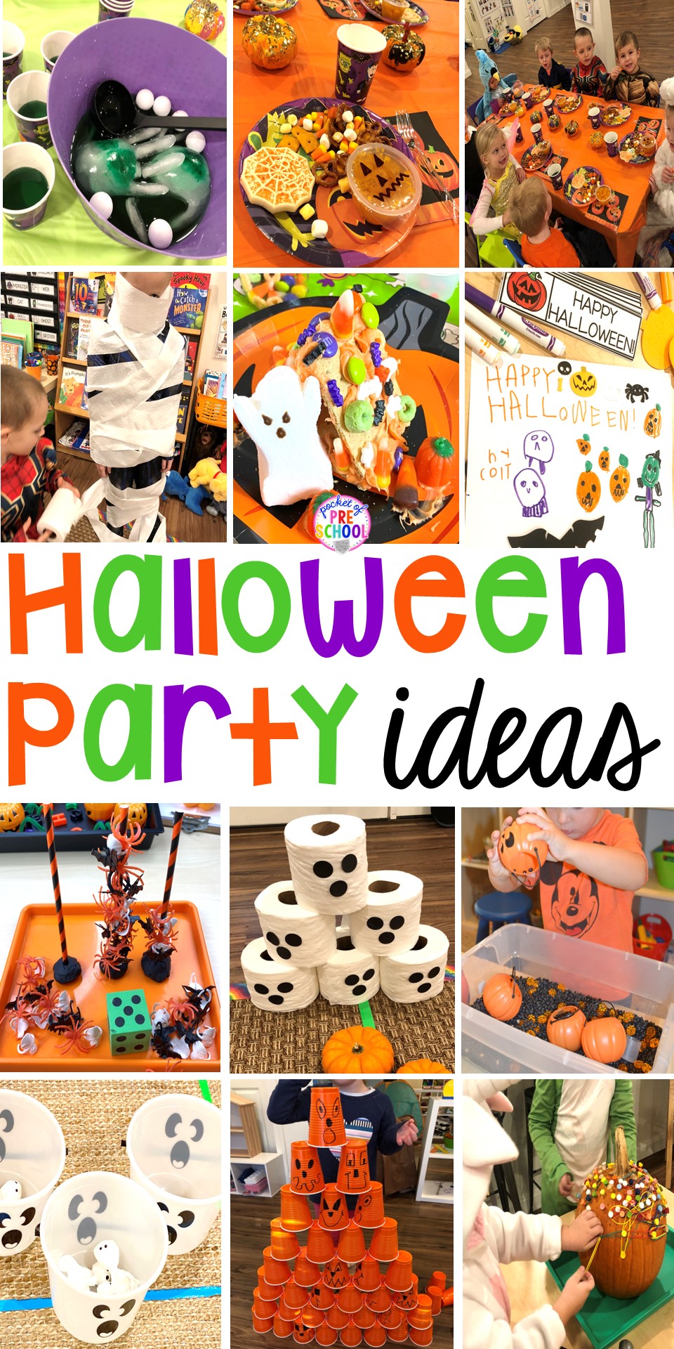 Classroom Halloween party tips and tricks - Pocket of Preschool