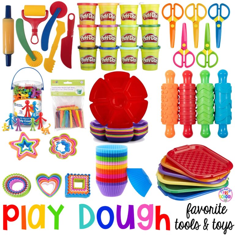 Favorite Play Dough Toy & Tools for Preschool, Pre-K, & Kindergarten