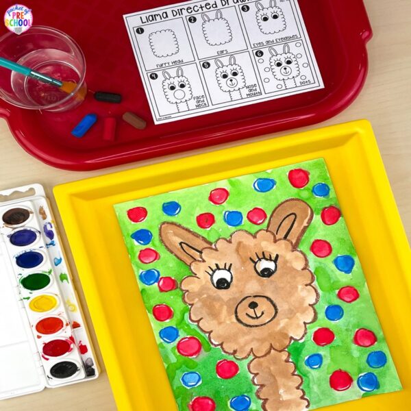 Practice fine motor skills and following directions with your preschool, pre-k, and kindergarten students.