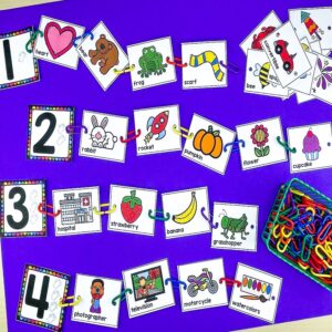 A fun syllable game to engage your preschool, pre-k, and kindergarten students in this literacy skill.