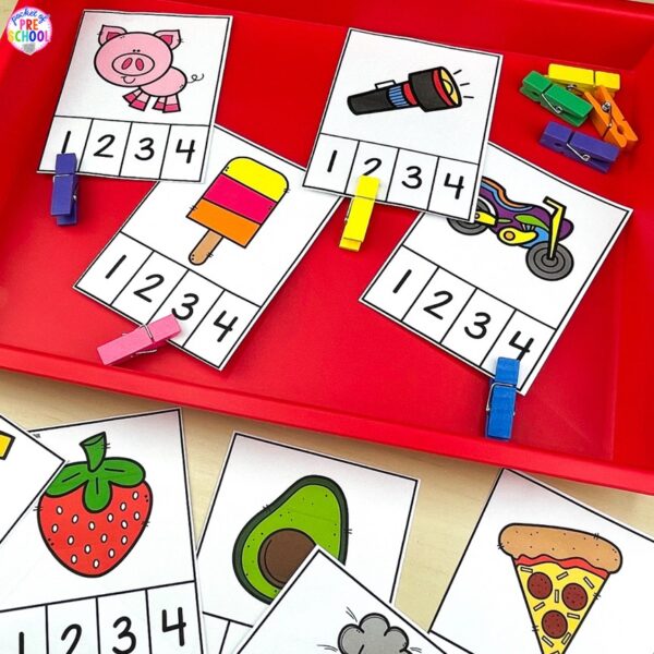 A fun syllable game to engage your preschool, pre-k, and kindergarten students in this literacy skill.