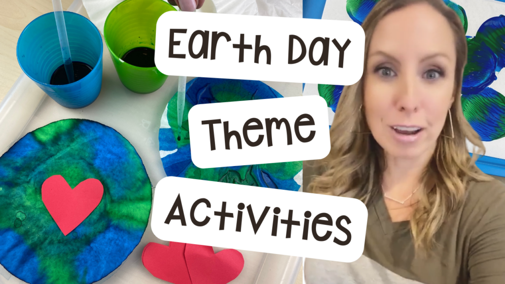 Earth day ideas to engage your preschool, pre-k, kindergarten students in math, literacy, and more!