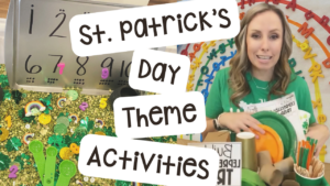 St. Patrick's ideas to engage your preschool, pre-k, kindergarten students in math, literacy, and more!