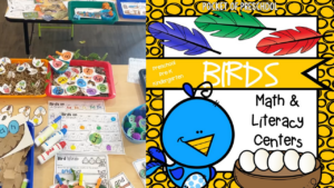Check out the birds math and literacy unit designed for preschool, pre-k, and kindergarten students