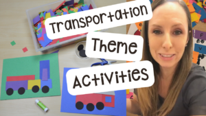 Transportation ideas to engage your preschool, pre-k, kindergarten students in math, literacy, and more!