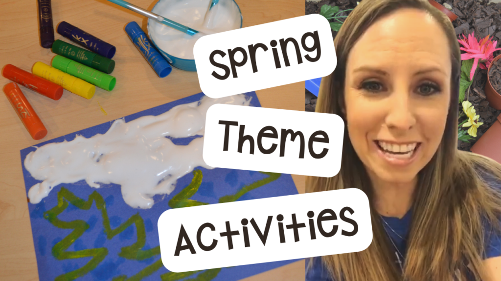 Spring ideas to engage your preschool, pre-k, kindergarten students in math, literacy, and more!