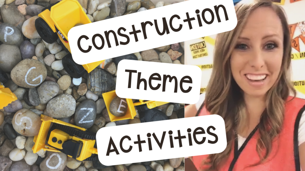 Construction ideas to engage your preschool, pre-k, kindergarten students in math, literacy, and more!
