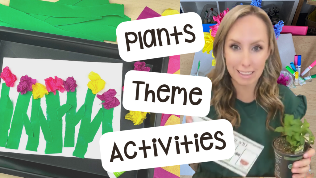 Plant ideas to engage your preschool, pre-k, kindergarten students in math, literacy, and more!