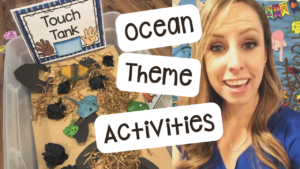 Ocean ideas to engage your preschool, pre-k, kindergarten students in math, literacy, and more!
