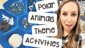 Polar animal ideas to engage your preschool, pre-k, kindergarten students in math, literacy, and more!
