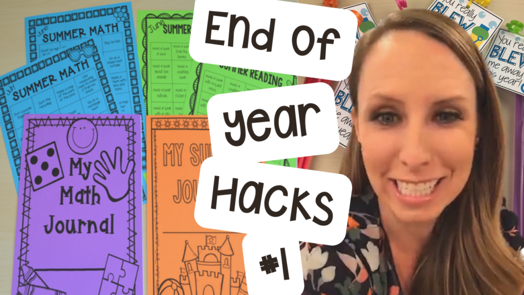 End of year hacks #1 to make the hectic time easier in your preschool, pre-k, or kindergarten room.