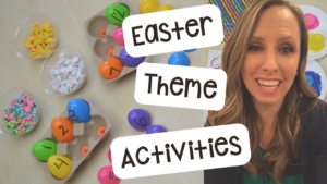 Easter ideas to engage your preschool, pre-k, kindergarten students in math, literacy, and more!