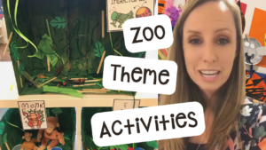 Zoo ideas to engage your preschool, pre-k, kindergarten students in math, literacy, and more!