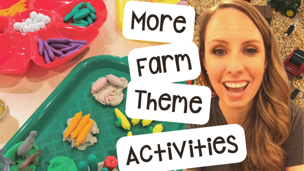 Get more farm ideas to implement in your preschool, pre-k, or kindergarten room